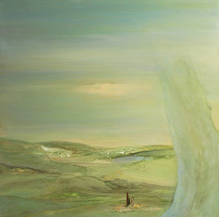 Portugal, 80x80, Acryl-Collage